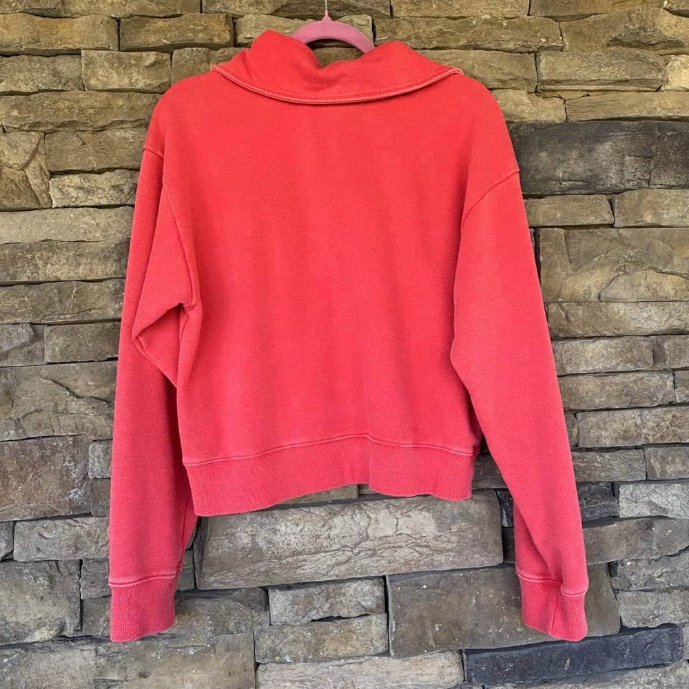 Prince Womens Pickleball Hoodie XL Power Red Cotton Blend Stretch Athleisure - Picture 4 of 7
